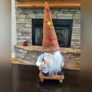 Adorable Flannels and Lattes Rae Dunn Gnome-NWT